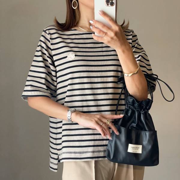 とにかく「万能」「ハズレなし！」と太鼓判【しまむら】1089円”新作ボーダートップス”が超着回せる！