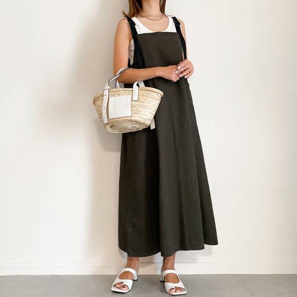 「オシャレ見え確定」？！こだわりが詰まってる！！【しまむら×LOGOS】”ジャンパースカート”が「さすが」すぎる