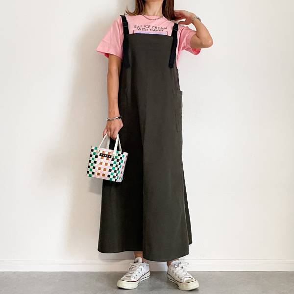 「オシャレ見え確定」？！こだわりが詰まってる！！【しまむら×LOGOS】”ジャンパースカート”が「さすが」すぎる