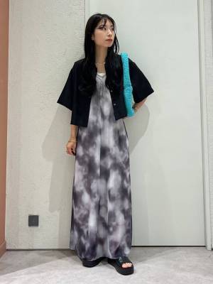 トレンド感溢れる♡【ローリーズファーム】夏ムード満点！「キャミワンピース」