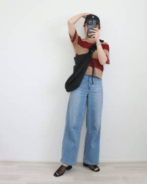 ＜圧巻の可愛さ＞「最高」すぎるの見つけちゃった♡【しまむら】最近よく見る“ボーダーアイテム”