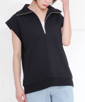 「ラフに今っぽく」着こなすとGOOD◎【ハニーズ】超絶可愛い“ハーフジップアイテム”4選