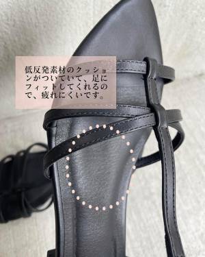 「相性抜群」で「大活躍です」♡♡【GU】”ポインテッドフラットサンダル”で「抜け感」プラスっ！