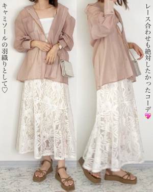 「体型カバー」スゴッ！「大人気」で予約販売！【しまむら】「買ってよかった」！“シアーシャツ”2選