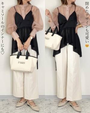 「体型カバー」スゴッ！「大人気」で予約販売！【しまむら】「買ってよかった」！“シアーシャツ”2選