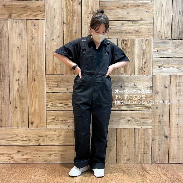 「1番大事にしている」丈感がGOOD！【無印良品】ゆるっと”サロペ＆ワンピ”が「とりあえず可愛すぎる」