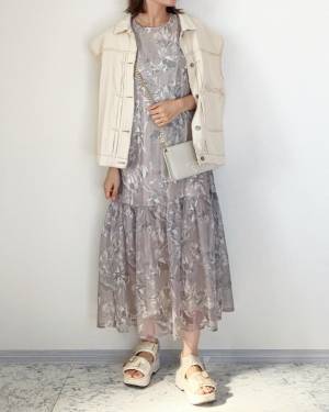 デートに着たい♡ コーデが華やぐ【花柄ワンピ】