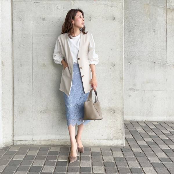 着回しで変幻自在！【ジレ】のお手本コーデって？