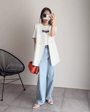 着回しで変幻自在！【ジレ】のお手本コーデって？