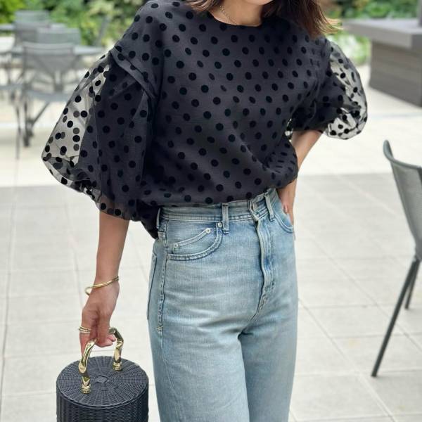 レトロな雰囲気が可愛い！【ドット柄アイテム】でコーデに甘さをプラス