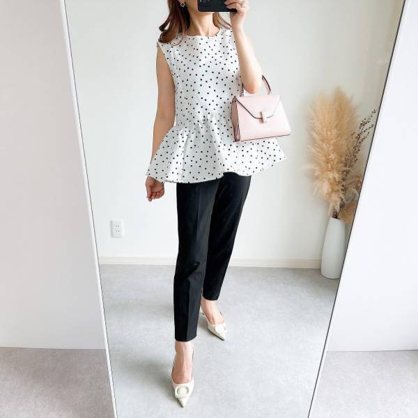 レトロな雰囲気が可愛い！【ドット柄アイテム】でコーデに甘さをプラス