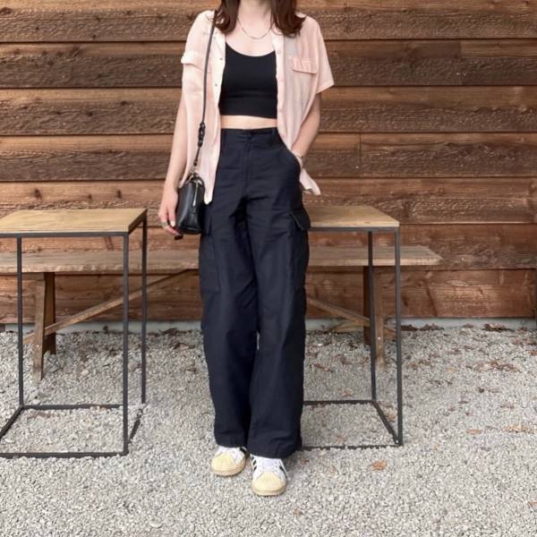 夏の【ミニ丈トップス】がやっぱオシャレ！