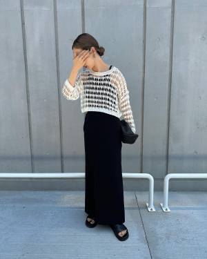 夏の【ミニ丈トップス】がやっぱオシャレ！