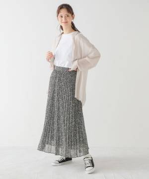 待って、センス良いな（泣）【ハニーズ】オンオフOK◎ 主役級「花柄スカート」