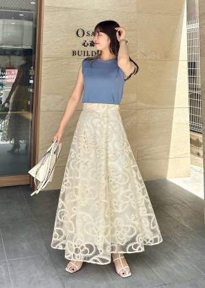 この可愛さはレベチです♡【ROPÉ PICNIC】イイ女感、ハンパないって！「女優級スカート」