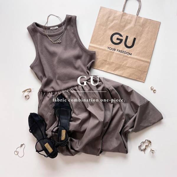 既に色欠け発生中？！ 【GU】急いでゲットしてーッ！！ 噂の「バズリワンピ」って？