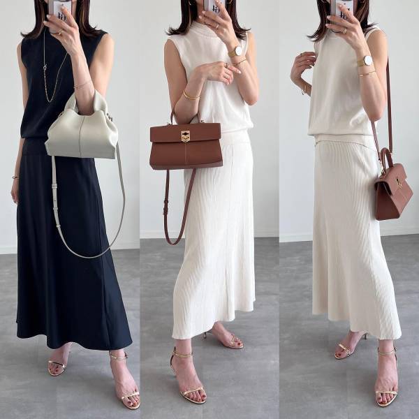 どストライクなやつキターッ♡【GU】オンオフ使えて最高！「上品サマーニット」