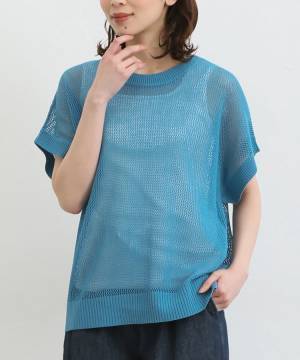 1点投入で即、サマ見え♡【ハニーズ】ほどよい透け感が、たまらん！「サマーニット」