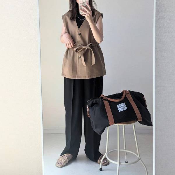 オンラインでは完売（泣）【GU】お店で見つけたらラッキー！「値下げジレ」