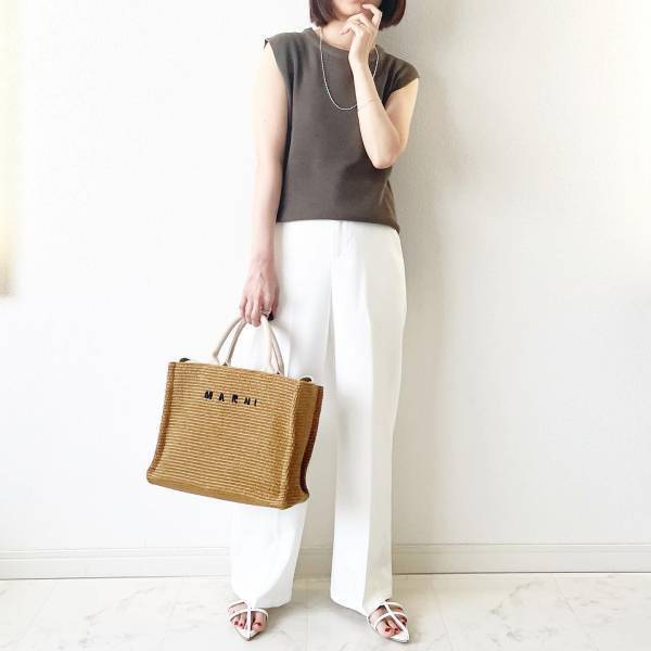 楽チン涼しいって！【GU】猛暑日にも重宝する「サマーニット」