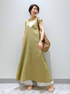 エッ！ 値下げって正気！？【グローバルワーク】初秋まで長ーく使える♡「最旬ワンピ」