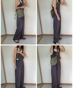 サロペットの肩紐問題…これで解決！！【しまむら】「楽ちんでおしゃれ」”サロペット”が着たい！