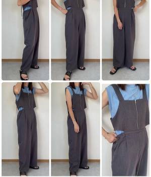 サロペットの肩紐問題…これで解決！！【しまむら】「楽ちんでおしゃれ」”サロペット”が着たい！