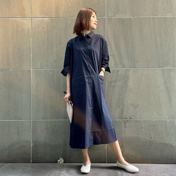 「待ってた！！！！！！」「通年着回し」できる！【無印良品】”ワンピース”は「重ね着」も◎