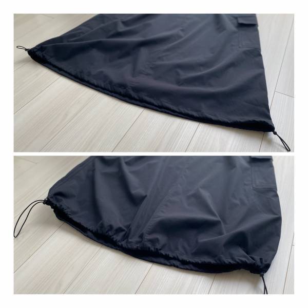 今年っぽ「カーゴデザイン」に惚れた！【しまむら】「優れモノ♡」”バルーンカーゴスカート”