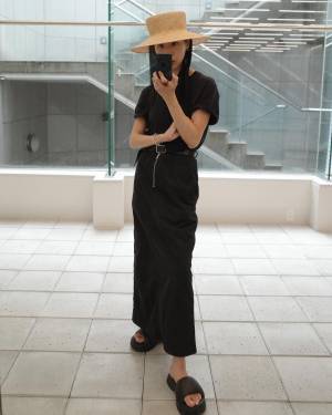 マネしたい♡ 夏の【ブラックコーデ】