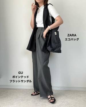 「幅広く合わせやすい」って大事！【GU】「形がすごく好み」な”タックワイド”ボトムスまとめ