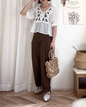 この可愛さ、危険ですッ♡【しまむら】1枚でもオシャレ！ 大人っぽ「最旬トップス」