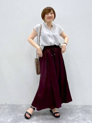 週7で着させてーッ！！ 【グローバルワーク】後ろ姿も抜かりナシ♡「上品ブラウス」