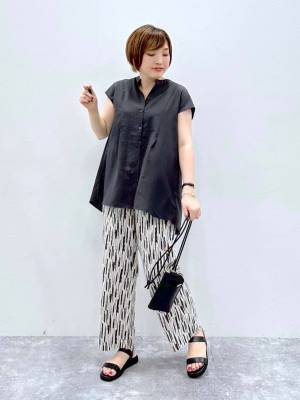 週7で着させてーッ！！ 【グローバルワーク】後ろ姿も抜かりナシ♡「上品ブラウス」