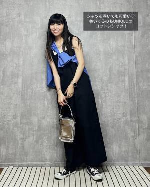 「買ってよかった」って！！ 【ユニクロ】楽ちんオシャレって最高♡「黒サロペット」