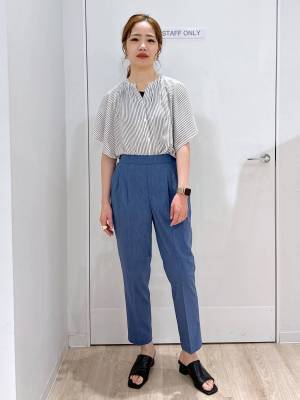 「大人気ブラウス」がついに値下げッ！♡【グローバルワーク】夏に真似したい「お手本コーデ」