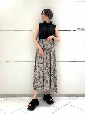 値下げ幅ヤバッ！！【JEANASIS】一気に垢抜け♡ セットでお買い得な「個性派ワンピ」