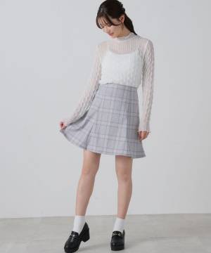 待って、即買い級じゃん♡【ハニーズ】今買って損ナシ！ 初秋も着られる「チェック柄アイテム」