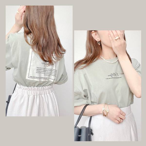 え、全部1089円以下って本当！？「これはヘビロテ確定」【しまむら】たまらない可愛さ”ロゴTシャツ”4選