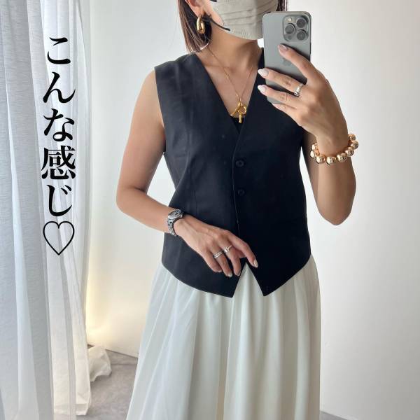 【完全に一目惚れ】「完璧」で「惚れた」【ZARA】”最強ベスト”が「理想的」って噂