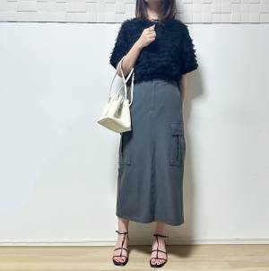 「買ったほうがいい」！！「高見えの生地感」が「好き♡」【GU】《万能》すぎる”カーゴスカート”