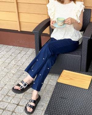 発売日に…「店舗へと走った」！！【アベイル】「美脚効果抜群」の”ドストライクデニム”が可愛い♡