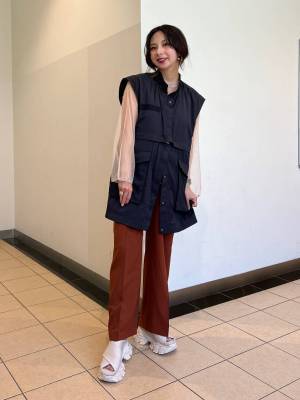 お願い！ 売切れないでっ！【JEANASIS】こりゃ、モテるやつ♡ あか抜け「透け感トップス」