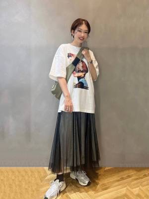 今すぐ 【JEANASIS】に駆け込めェーッ！！重ね着がはかどる♡ 「チュールスカート」