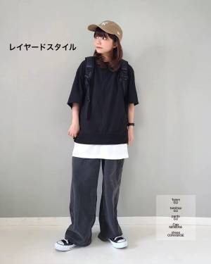 普通に飽きたら、これ！【GU】シンプルなのに、こなれ感爆上がり♡「スウェT」