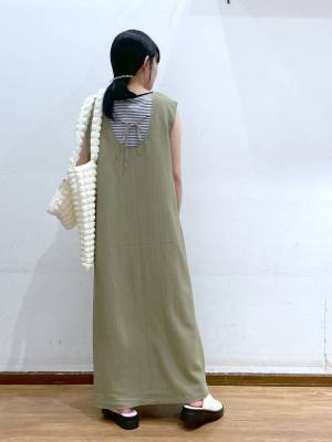 夏のスタメン、決定ッ♡【グローバルワーク】1枚でサマ見えハンパない！「涼しげワンピ」