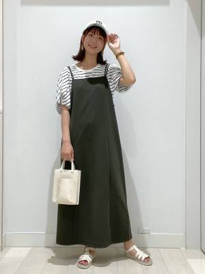 夏のスタメン、決定ッ♡【グローバルワーク】1枚でサマ見えハンパない！「涼しげワンピ」