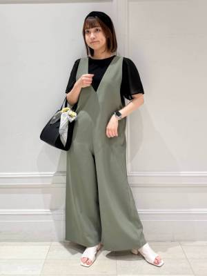 これはスルーできませんッ（泣）【グローバルワーク】値下げで大・優・勝♡「楽ちんサロペ」