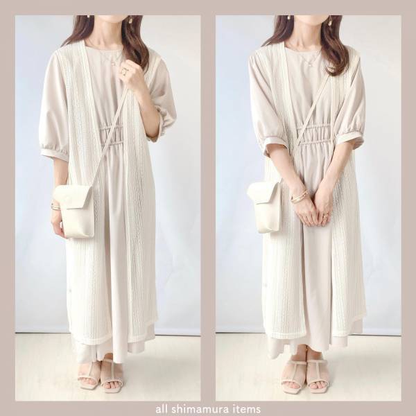 大至急、買い足してぇーッ！【しまむら】淡色カラーに胸キュン♡ 「ジレ＆ベスト」