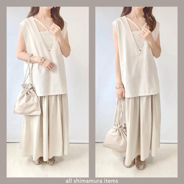 No.1モテコーデ、発見！【しまむら】清楚感も抜群！「ホワイトコーデ」が可愛い♡